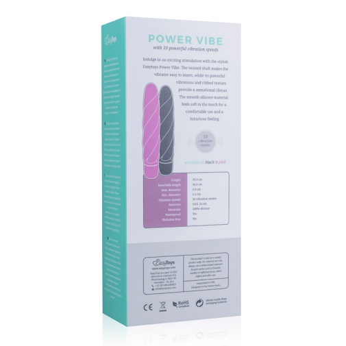 Easytoys - Power Vibe - Black photo