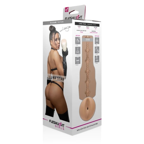 Fleshlight - Luna Star Gleam 女優後庭飛機杯 照片