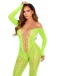 Leg Avenue - Flawless Vibes Python Bodystocking - Neon Green photo-6