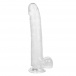 CEN - Size Queen 10" Dildo - Clear photo-4
