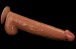 Lovetoy - 13.5" Sliding Skin Dildo - Brown photo-8