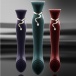 Zalo - Queen APP Heating Vibro Set - Jewel Green photo-20