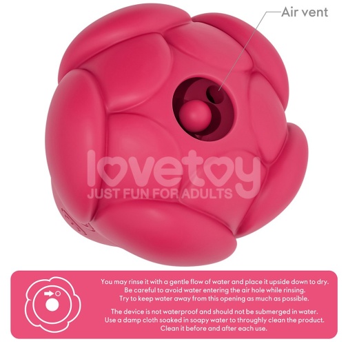 Lovetoy - Flicker Clitoral Vibrator - Pink photo