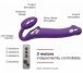 Strap-On-Me - Vibrating Strap On M - Purple photo-10