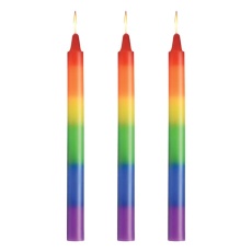 Master Series - Pride Candles Set 3 pcs - Rainbow photo