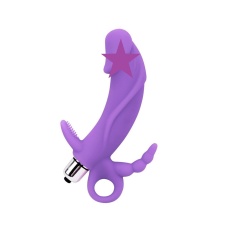 Chisa - Triple Targets Vibro Plug - Purple photo