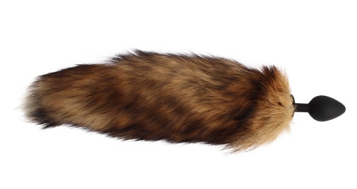 Chisa - Fuffy Fox Plug - Brown photo