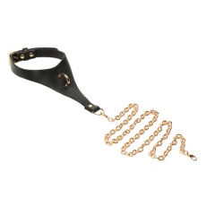 Master Series - Captivate Collar w Body Chain - Black photo
