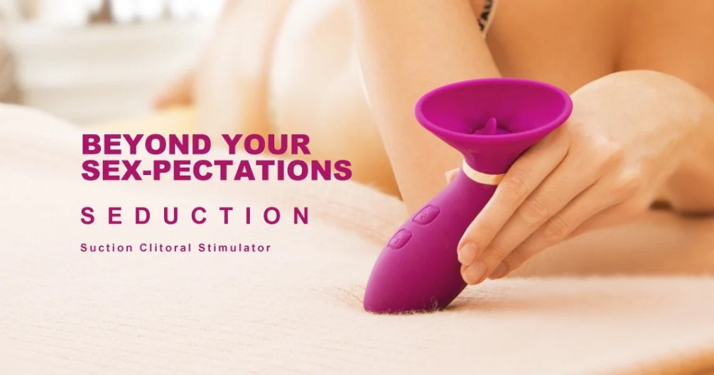 Diving into the pleasures that are yet to be discovered and ... Honey Play Box - Seduction Suction Vibrator - Purple photo-5