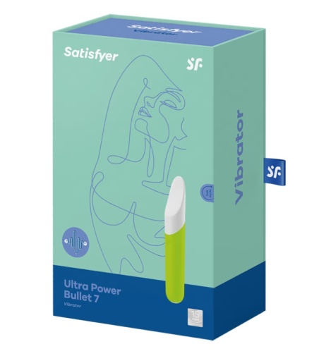 Satisfyer - 超强力子弹型震蛋 7 - 绿色 照片