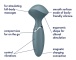 Satisfyer - 迷你奇蹟按摩棒 - 灰色 照片-4