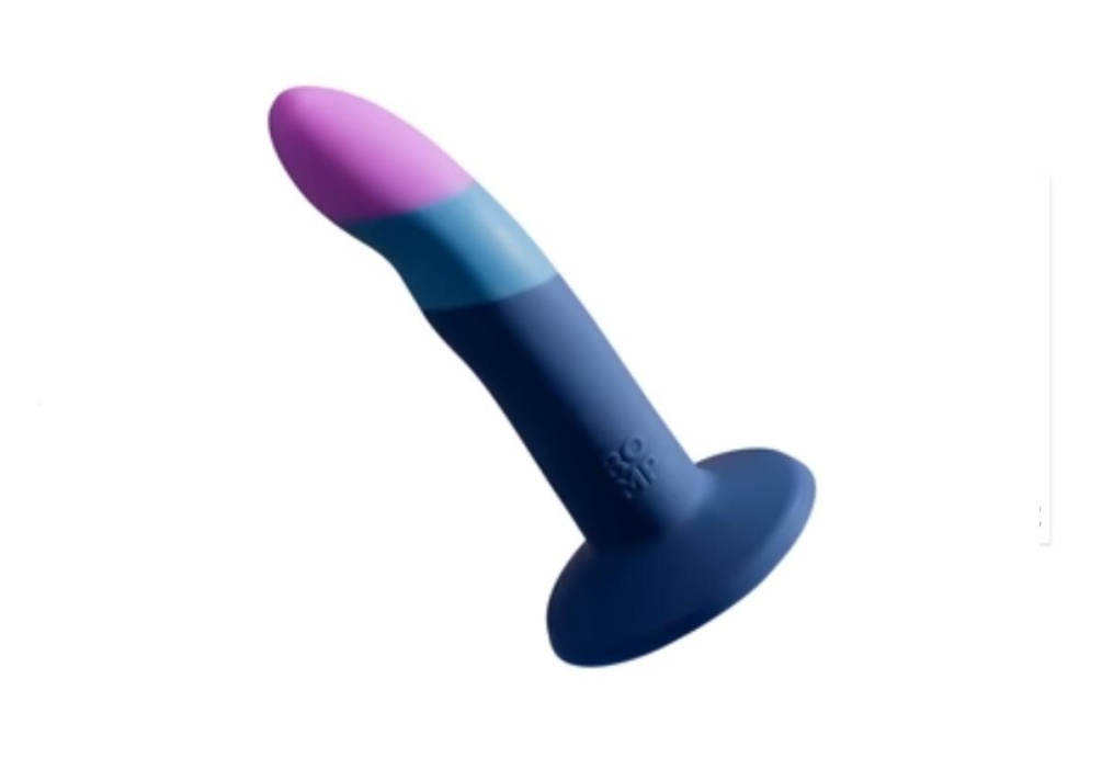 ROMP Piccolo makes non-realistic silicone dildos accessible ... Romp - Piccolo Dildo - Blue photo-3