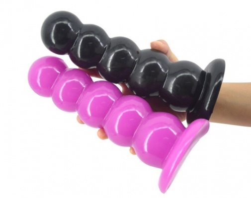 FAAK - Beads Anal Plug - Purple photo