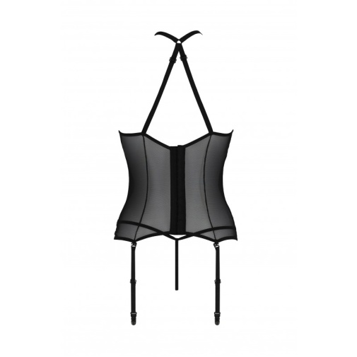 Passion - Satara Corset - Black - L/XL photo
