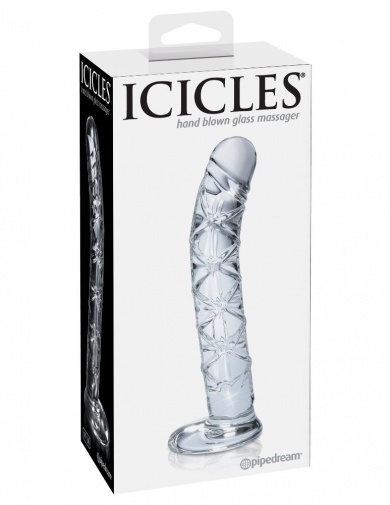 Icicles - Dildo Massager No.60 - Clear photo