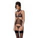 Passion - Dominica Corset - Black - L/XL photo