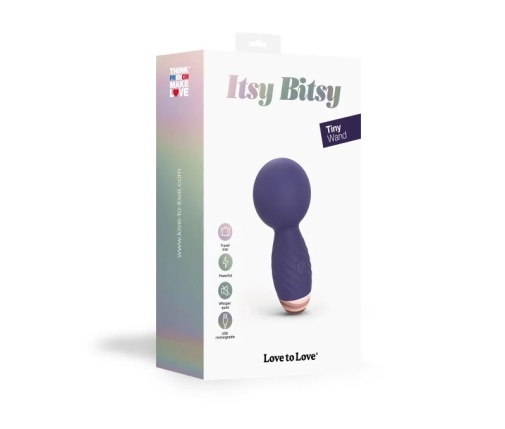 Love to Love - Itsy Bitsy 超迷你震棒 - 靛蓝色 照片