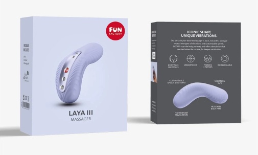 Fun Factory - Laya III 按摩器 - 淡紫色 照片