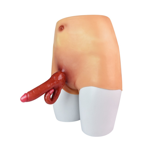 FAAK - Hollow Double Penis Pants photo