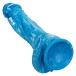 CEN - 6" Twisted Realistic Dildo - Blue photo-5