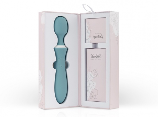 Bloom - Orchid Wand Vibrator - Blue photo