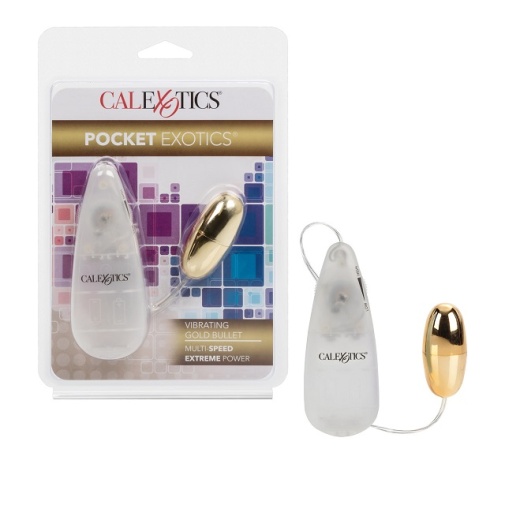 CEN - Pocket Exotics Vibro Bullet - Gold photo