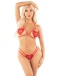 Leg Avenue - Illicit Affair Heart Lingerie Set - Red photo-3