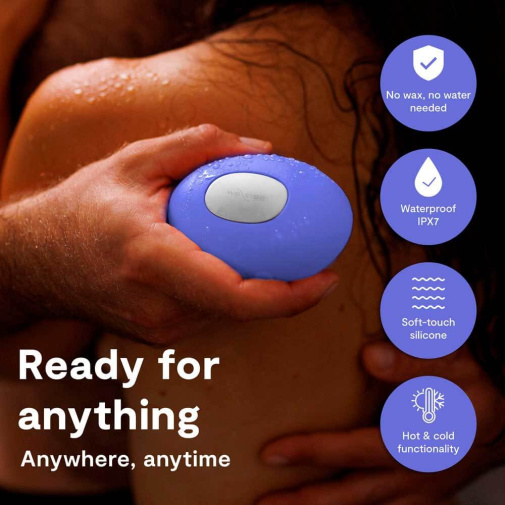 We-Vibe - Temp 可调节冷热感按摩器 - 薰衣草蓝 照片