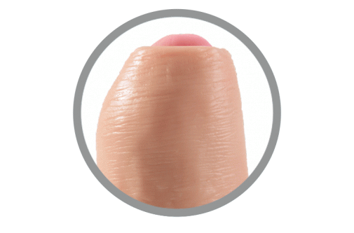 King Cock - Cock 7″ Uncut - Flesh photo