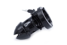 Kiotos - Plastic Adjustable Chastity Device - Black photo