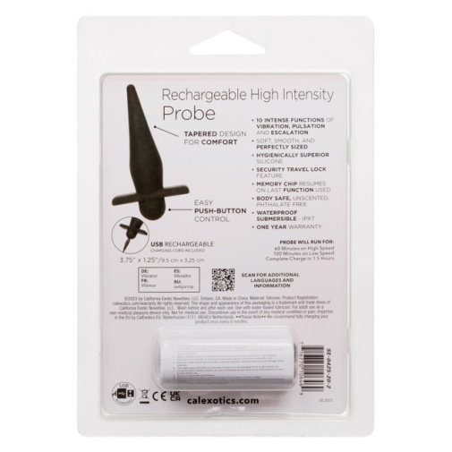 CEN - High Intensity Vibro Plug - Black photo