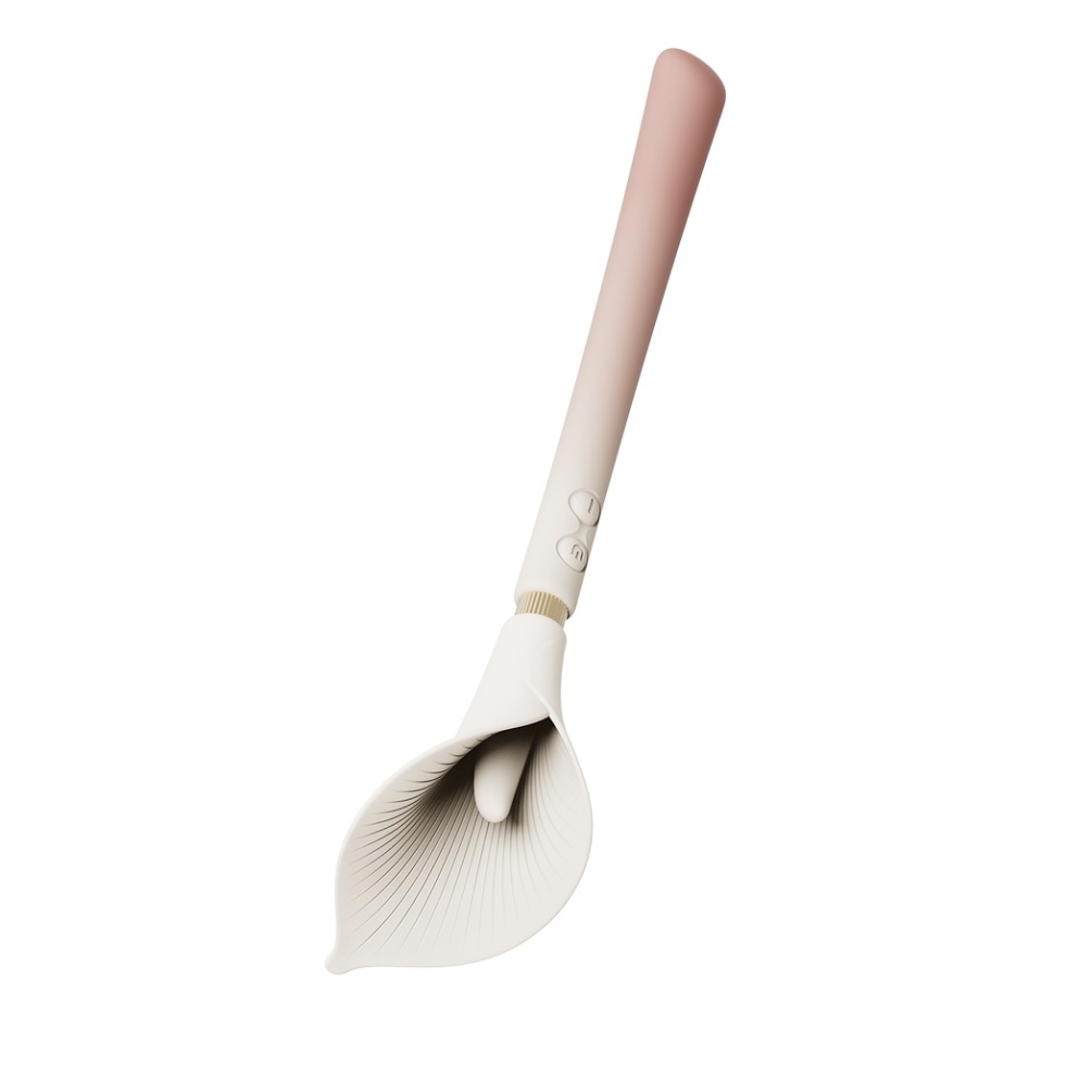 Drawing its inspiration from the elegant Calla Lily, this re... Zalo - Calla Dual Head Vibrator - Blossom Pink photo-21