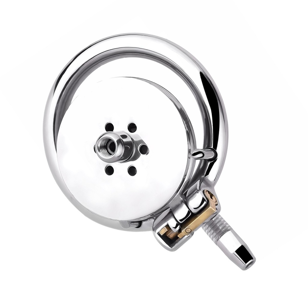 Ring: 304 Stainless steel
Dildo head: silicone
Ring inner di... FAAK - Chastity Cage 406 w Dick photo-4