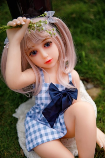Kitty Mini Realistic Sex Doll, Small Breasts, Ultra Soft TPE 70 cm (2'3 ft)  photo