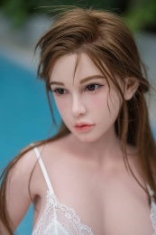 Phebe Asian Realistic Sex Doll, Large Breasts, Ultra Soft Silicone 159 cm (5'2 ft) photo