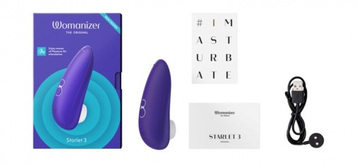 Womanizer - Starlet 3 入門級陰蒂吸啜器 - 靛藍色 照片