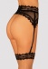 Obsessive - Marrbel Garter Belt - Black - L/XL photo-6
