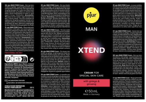 Pjur - Man Xtend Cream - 50ml photo