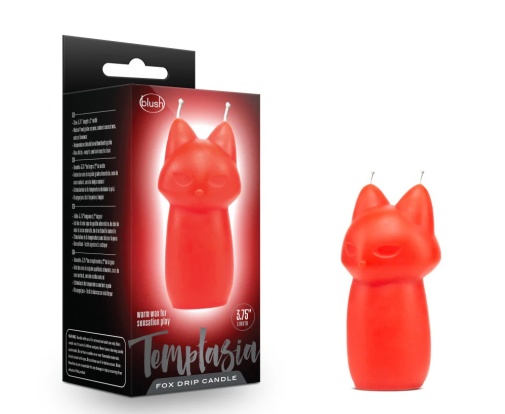 Temptasia - Fox 低溫蠟燭 - 紅色 照片