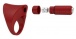 Ovo - B11 Vibro Ring - Red photo-5