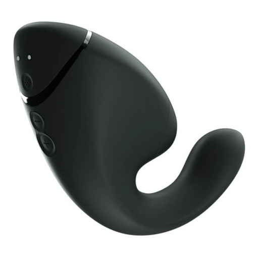 Womanizer - Next DUO 3D阴蒂吸啜及G点按摩器 - 黑色 照片