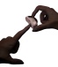Qingnan - Wireless Vibro Nipple Clamps #3 - Flesh Pink photo-3