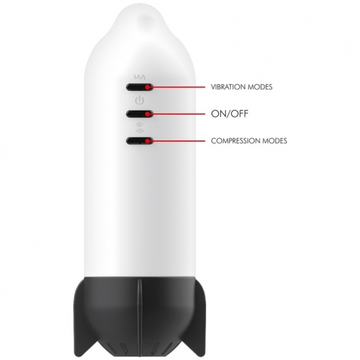 Jamyjob - Rocket Masturbator - White photo