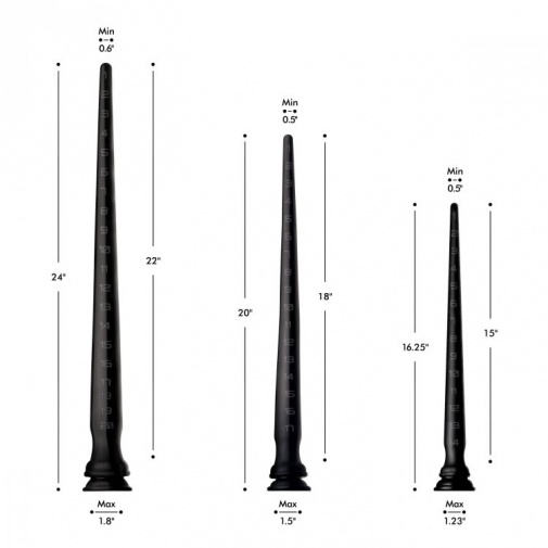 Hosed - 15" Tapered Hose - Black photo