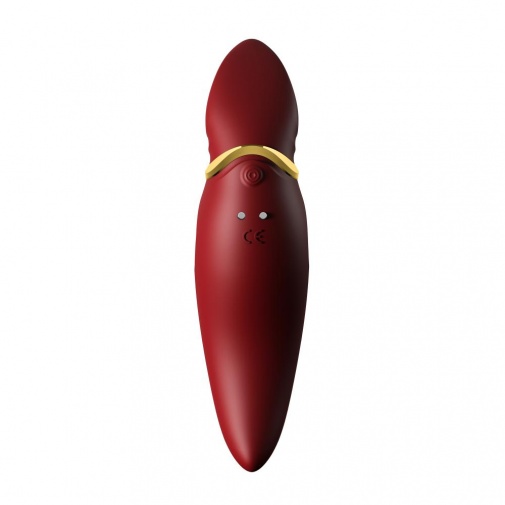 Zalo - Hero APP 2in1 Clitoral Massager - Wine Red photo