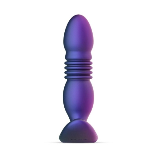 Hueman - Thrusting Butt Plug - Purple photo
