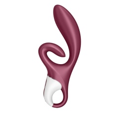 Satisfyer - 请轻抚我兔子震动棒 - 红色 照片