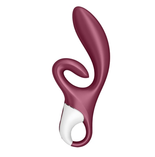 Satisfyer - 请轻抚我兔子震动棒 - 红色 照片