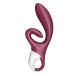 Satisfyer - 请轻抚我兔子震动棒 - 红色 照片-2