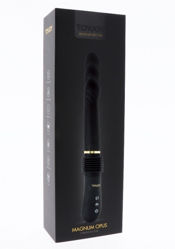 ToyJoy - Magnum Opus Thruster Vibe - Black photo